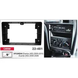 Перехідна рамка Hyundai Elantra, Avante Carav 22-481 - мініатюра 4