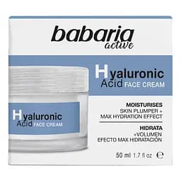 Крем для лица Babaria с гиалуроновой кислотой 50 мл