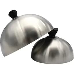 Набор крышек для блюд в гриле Santos из нержавеющей стали комплект 2 шт. (890505)