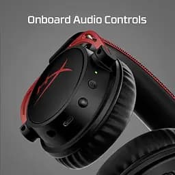 Навушники з мікрофоном - ігрова гарнітура HyperX Cloud Alpha (4P5L1AX) чорно червона - мініатюра 8
