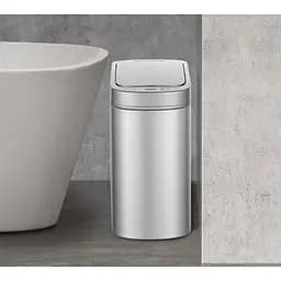 Розумний кошик для сміття Ninestars DZT-7-2 Sensor Trash Can Space Silver [151954] - мініатюра 2