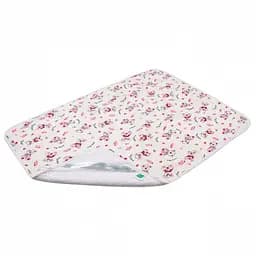 Багаторазова непромокальна пелюшка Еко Пупс Soft Touch Premium Щасливе ведмежа 70х50 см рожева