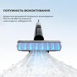 Миючий вертикальний пилосос 1 в 1 Dreame H13 Pro - мініатюра 7