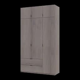 Шафа розпашна для одягу Doros Лукас Канноло/Канноло 3 ДСП 135х50х240 (44900369)