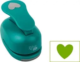 Фигурный дырокол Сердце 3,8см Rosa Talent