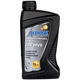 Масло трансмиссионно-гидравлическое синтетическое Alpine ATF MVS бесцветное 1 л