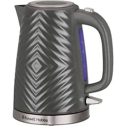 Russell Hobbs Електрочайник 26382-70 Groove, сірий