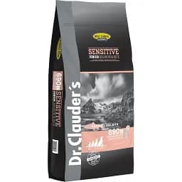 Сухой корм для щенков с чувствительным пищеварением Dr.Clauder’s Sensitive Junior Salmon & Rice лосось и рис 12.5 кг