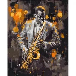 Картина по номерам Brushme Мир джаза 40x50 см