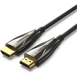 Кабель Vention HDMI M - M,20.0 м V2.0 Optical 4K 60Гц 18Gbps Dolby 7.1 PVC Black Zinc Alloy