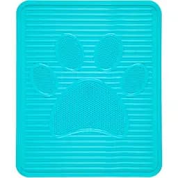 Килимок під туалет для котів Agility 51.5х42.5 см бірюзовий