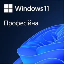 Операційна система Microsoft Windows 11 Professional 64Bit Ukrainian 1ПК DSP OEI DVD OEM (FQC-10557)