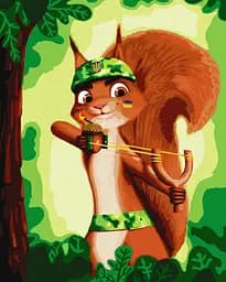 Набір для розпису по номерах Прямо у ціль!, 40x50 см, КНО4495