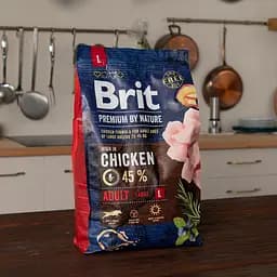 Сухий корм для собак великих порід Brit Premium Dog Adult L з куркою 3 кг - мініатюра 6