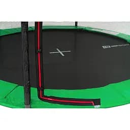 Батут Hop-Sport 14ft (427см) чорно-зелений з внутрішньою сіткою - мініатюра 5