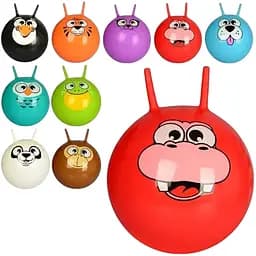 Фітбол з ріжками No Brand ЦБ-00168773 1 шт. в асортименті