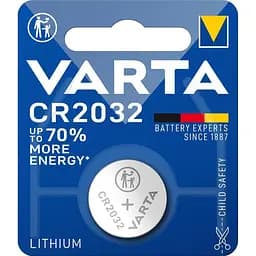 Батарейка Varta CR 2032 BL 1шт (6032101401)