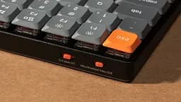 Клавіатура бездротова Keychron K3 Max, Gateron MX 2.0 Brown, Hot-Swap, RGB UA Black (K3M-H3-UA) - мініатюра 4