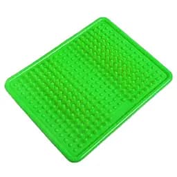 Массажный ортопедический коврик для стоп Acupoint с шипами зеленый EasyFit fit0024942