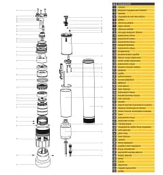 Насос колодязний Optima OP 5.1 - 40/5 AUTO 0.37 кВт P max=0.45 кВт - мініатюра 7