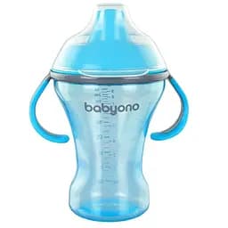 Поилка непроливайка с жестким носиком 260 мл. 6+ "Natural nursing" Babyono