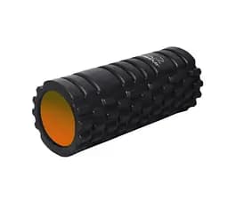 Массажный ролик (роллер) PowerPlay 4025 Massage Roller Черно-оранжевый (33x15 см) (PP_4025_Black/Orange)