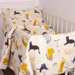 Пододеяльник MirSon 20-0021 Cats бязь 220х240 см (2200010264647)