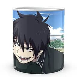 Кухоль GeekLand Blue Exorcist Синій Екзорцист Рін Юкіо BE 02.29 330 мл білий - мініатюра 2