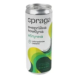 Напій Spraga енергійна комбуча яблучна 330 мл - мініатюра 2