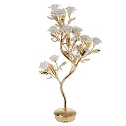 Настольная лампа Brille Флористика BKL-524T/5 E14 GD