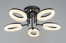 Люстра світлодіодна акрилова Sirius B YH1100/5 BK+CH