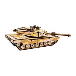 Дерев'яний 3D конструктор Абрамс Puz-00939, 187 деталей - мініатюра 6
