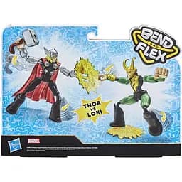 Ігровий набір Hasbro Marvel Avengers Bend and Flex Tour vs Loki  (F0245) - мініатюра 5