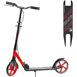 Самокат Skyper 88-98х40 см Черно-красный 000255848