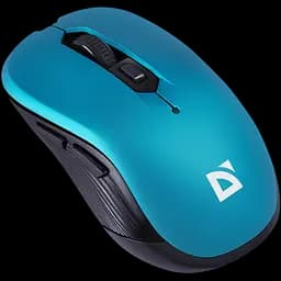 Миша бездротова Defender Gassa MM-105 Turquoise (52102)