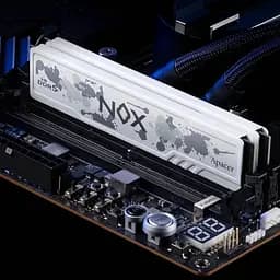 Пам'ять 16Gb x 2 (32Gb Kit) DDR5, 5600 MHz, NOX, White, 40-40-40-80, 1.25V, з радіатором Apacer teh0020296 - мініатюра 2