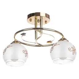 Люстра потолочная Brille для коридора E27 60W G (LK-491C/2)