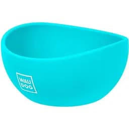 Миска для котів та малих порід собак Waudog Silicone, 250 мл, блакитна - мініатюра 2