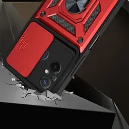 Панель BeCover Military для Xiaomi Redmi 12C Red (709168) - мініатюра 4