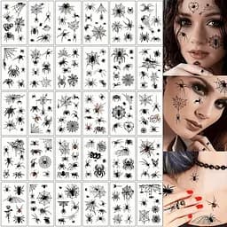Набор детских временных татуировок "Halloween black" tatto-halloween-black-set-30