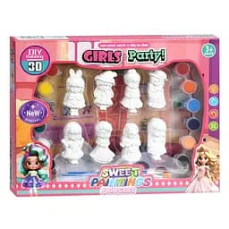 Набір для творчості Принцеси MK 5723(Princess) фарби, пензлики