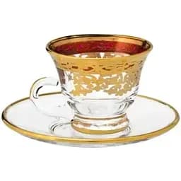 Набір чашок із блюдцями 6 шт. Парма NGC77SETCUP