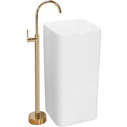 Умивальник Rea Holly білий підлоговий REA-U8005, Білий