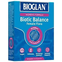 Пробіотики і пребіотики Bioglan Biotic Balance Women's 20 Billion 30 капсул