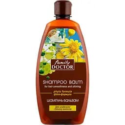 Шампунь-бальзам Family Doctor Фіто-формула для гладкості і блиску волосся, 500 мл