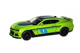 Машинка Chevrolet Camaro ZL1 2017 Kinsmart KT5399FW інерційна, 1:38 Зелений