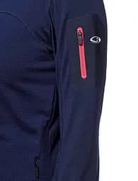 Кофта Icebreaker Terra LS Zip Admiral/Pop Pink XS (1052-103 092 403 XS) - мініатюра 4