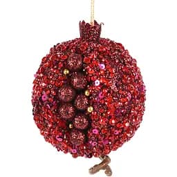 Прикраса декоративна Yes! Fun Гранат 12 см бордо (974961)