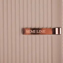Валіза Semi Line 24 дюйми (M) дюйми (M) Champagne (T5666-4) - мініатюра 9