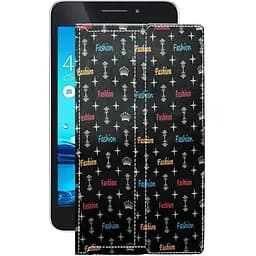 Чехол StatusCASE из экокожи для планшета Asus MeMo Pad 7 ME375Cl Фэшн черный